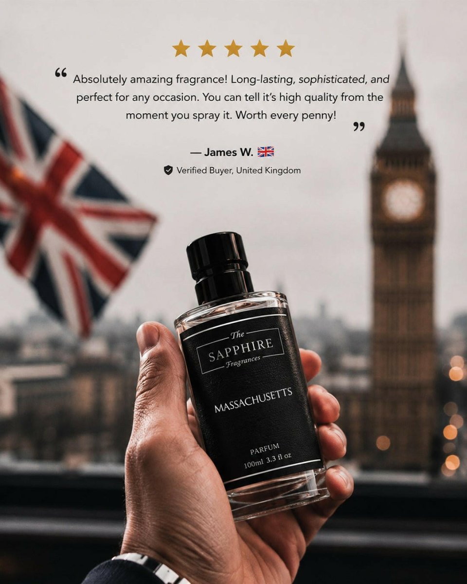 Inspired By Bleu De Chanel - Massachusetts - Sapphire Fragrances